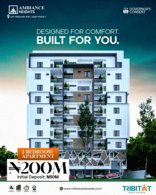 2 Bedrooms Apartment, Off Freedom Way, Lekki Phase 1, Lekki, Lagos, Block of Flats for Sale