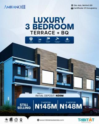 3 Bedrooms Terrace +  Bq, Lagos Business School Axies, Sangotedo, Ajah, Lagos, Terraced Duplex for Sale