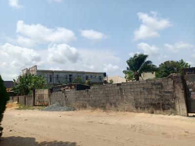 Full Plot of Land Fenced and Gated with Foundation of 4 Nos 2 Bedroom, Phase Two Inside a Gated Street, Oribanwa, Ibeju Lekki, Lagos, Residential Land for Sale