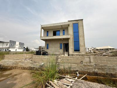 Standard Ensuit 4 Bedroom Fully Detach House (semi Finished) with Bq, Okun-ajah, Ajah, Lagos, Detached Duplex for Sale