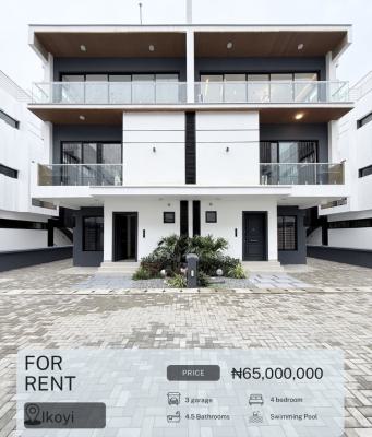 Beautiful Luxury 4 Bedroom Semi Detached Duplex with Bq, Old Ikoyi, Ikoyi, Lagos, Semi-detached Duplex for Rent