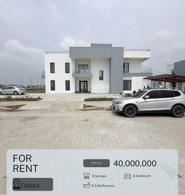 Beautiful Luxury 6 Bedroom Detached Duplex with Bq, Osapa London, Osapa, Lekki, Lagos, Detached Duplex for Rent