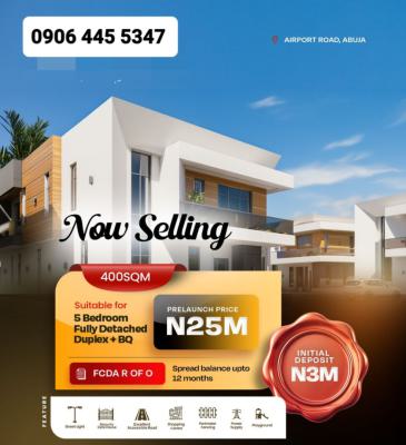 Plots & Hectares of Land at Hutu, Airport Road, Abuja (fct), Hutu District, Lugbe District, Abuja, Residential Land for Sale