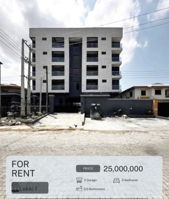 Beautiful Luxury 3 Bedroom Apartment with Bq, Lekki Phase One, Lekki, Lagos, House for Rent