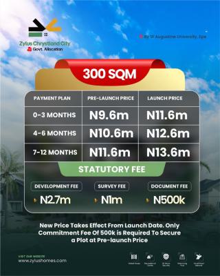 Government Allocation Land in Epe, Saint Augustine University, Epe, Lagos, Residential Land for Sale