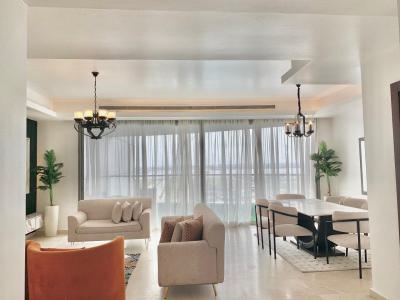 Luxury 3 Bedroom with Swimming Pool, Spa, Gym, Ocean & City View, Eko Atlantic City, Lagos, Flat / Apartment Short Let