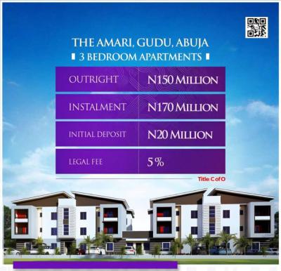 3 Bedroom Apartment, Gudu, Abuja, Flat / Apartment for Sale