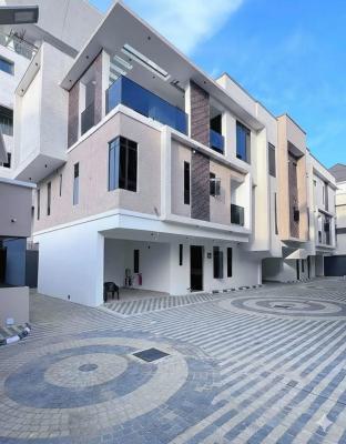 Newly Built 4 Bedroom Terrace Duplex with Bq ,elevator, Lekki Phase 1, Lekki, Lagos, Terraced Duplex for Sale