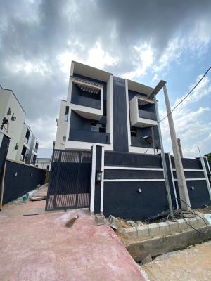 Newly Built 4 Bedroom Semi-detached Duplex Plus Bq  in a Very Serene E, Adeniyi Jones, Ikeja, Lagos, Detached Duplex for Sale