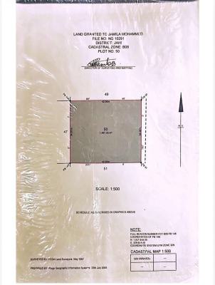 a Good Residential Plot of Land 1,487sqm, Jahi, Jahi, Abuja, Land for Sale