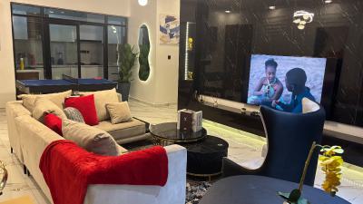 Luxury 2 Bedroom Apartment with Pool, Ps5, Tennis and Gym, Ikate, Lekki, Lagos, Flat / Apartment Short Let