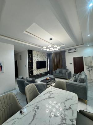 Newly Built Furnished & Serviced 3bedrooms Apartment Upstairs, Close to Admiralty Way Lekki Lagos., Lekki Phase 1, Lekki, Lagos, House for Rent