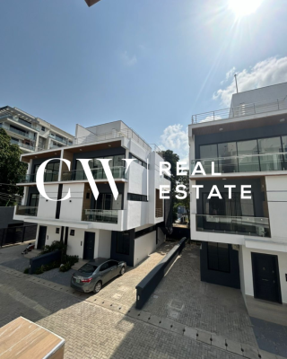 4-bedroom Semi-detached House with Study- Ikoyi, Ikoyi, Lagos, House for Rent