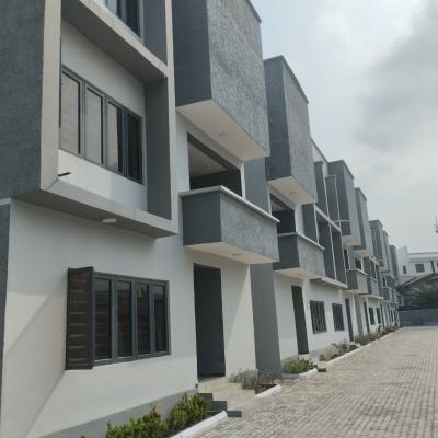 Brand New 4 Bedroom Terrace with Bq, Spg Road Ologolo, Lekki, Lagos, Terraced Duplex for Rent