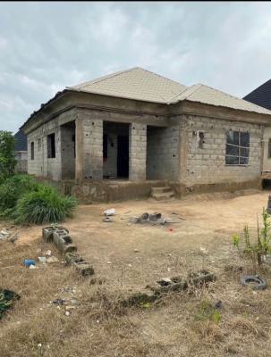 Carcass 3 Bungalow in Already Developed Estate, Behind Amac Market, Fha (f.h.a), Lugbe District, Abuja, Detached Bungalow for Sale