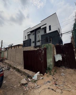 Newly Built 4 Bedroom Semi Detached Duplex with Bq in Secure Estate, Ogba, Ikeja, Lagos, Semi-detached Duplex for Sale