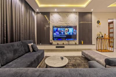 a Brand New Luxury 3 Bedroom with 3 Balconies, Ps5, Gym, Swimming Poo, Victoria Island (vi), Lagos, Flat / Apartment Short Let