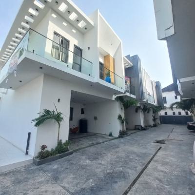 Luxury 4 Bedroom Terrace Duplex with Pool, Chevron Toll Gate,orchid Road, Lekki, Lagos, Terraced Duplex for Sale