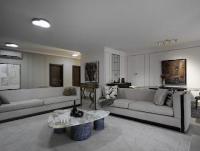 Luxurious City View 3 Bedroom Apartment with Swimming Pool and Gym, Gerard Road, Ikoyi, Lagos, Flat / Apartment Short Let