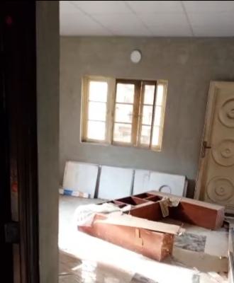 Nicely Renovated Portable 3 Bedroom Up Flat 3t 2b, 2 Rooms Ensuite All, in Secured Estate at Medina Estate Gbagada, Medina, Gbagada, Lagos, Flat / Apartment for Rent