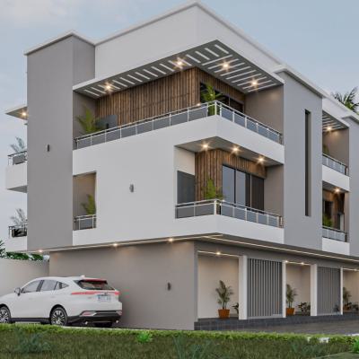 Pre-finished 4 Bedroom Semidetached Terrace Duplex, Gwarinpa, Abuja, Terraced Duplex for Sale