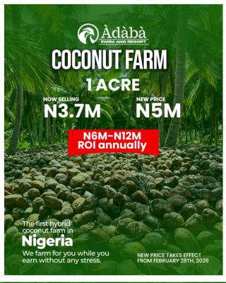 Acres of Cocoa Farm Land in a Highbrow Environment, Adaba Cocoa Farm Located at Imeko-afon, Abeokuta North, Ogun, Industrial Land for Sale