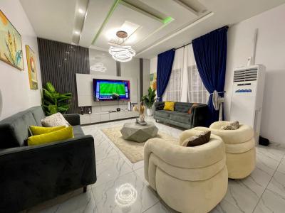 Fully Furnished Luxury 4 Bedroom Fully Detached Duplex + Bq, Agungi, Lekki, Lagos, Detached Duplex for Rent