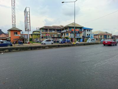 Plaza with Shops and Offices on 1 Plot of Land on a Major Road, Ada George, Port Harcourt, Rivers, Plaza / Complex / Mall for Sale
