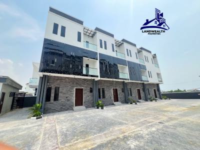 Tastefully 3 Bedroom Townhouse Duplex, Secure Estate at Orchid, Lekki, Lagos, Terraced Duplex for Sale