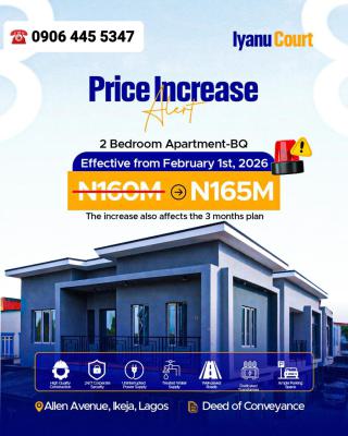 2 Bedroom Apartments at Allen Avenue, Ikeja Lagos, Allen Avenue, Allen, Ikeja, Lagos, Block of Flats for Sale