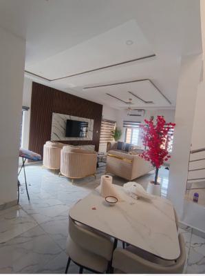 Luxury  Unfinished 4 Bedroom  Detached Duplex with Bq, Before Blenco Supermarket, Sangotedo, Ajah, Lagos, Detached Duplex for Rent