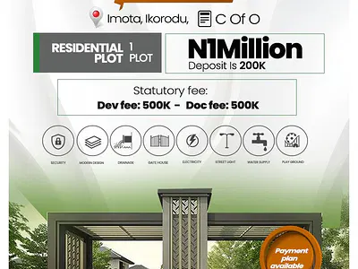 Residential Land with C of O — Ikorodu, Lagos