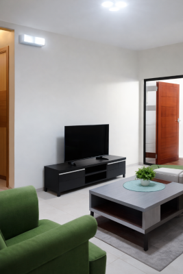 Furnished 3 Bedrooms Apartment, Tarred Road, Utako, Abuja, Flat / Apartment for Rent