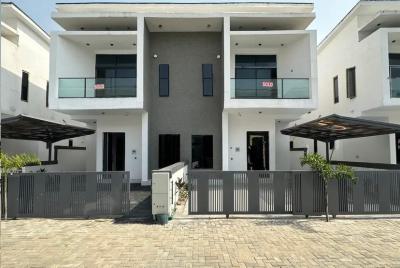 4 Bedroom Semi Detached Duplex with Bq with Estate Pool and Gym, Orchid, Lekki, Lagos, Semi-detached Duplex for Rent