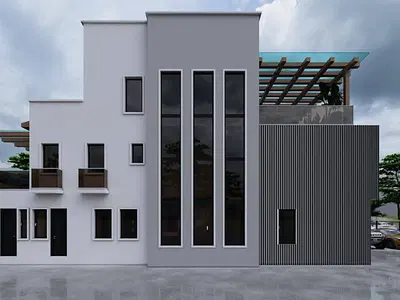 Newly 5 Bedroom Detached Duplex with Boys Quarters — P Estate, Railway Quarters, Yaba, Lagos