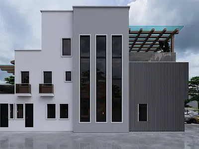 Newly Built 5 Bedroom Detached Duplex with Boys Quarters — Railway Compound, Yaba, Lagos