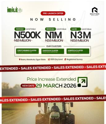 Ibile Farm City -- Prime Residential & Agricultural Plots, Ibara, Abeokuta South, Ogun, Mixed-use Land for Sale