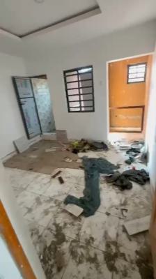 Newly Built & Spacious Standard Room Self-contain (upstairs Unit), Off Pedro Road, Shomolu, Lagos, Flat / Apartment for Rent