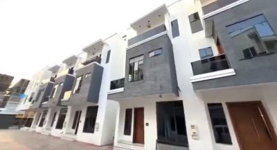 Luxury 4bedroom Terrace House, Chevron Drive, Chevron, Lekki, Lagos, Terraced Duplex for Rent