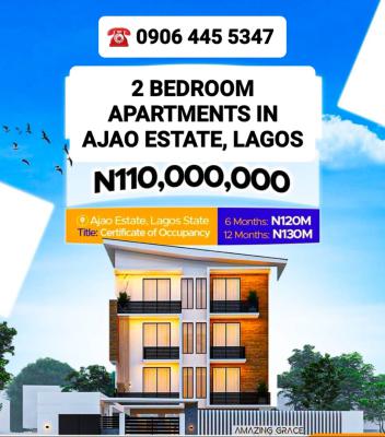 2 Bedroom Apartments in Ajao Estate Close to Lagos Airport, Lagos, Ajao Estate, Isolo, Lagos, Block of Flats for Sale