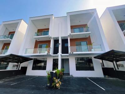 Exquisite 4 Bedroom Semi-detached Duplex with Pool Bq, Orchid, Lekki Phase 2, Lekki, Lagos, Semi-detached Duplex for Sale