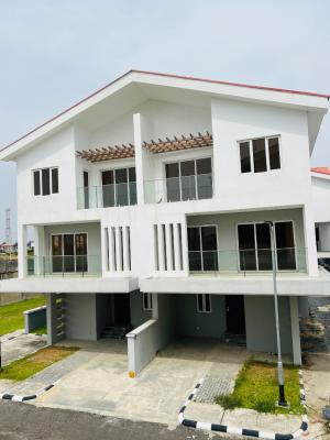 4 Bedroom Semi Detached Duplex with a Bq in an Estate with 24hrs Light, Twin Lake Estate, Chevron, Igbo Efon, Lekki, Lagos, Semi-detached Duplex for Rent