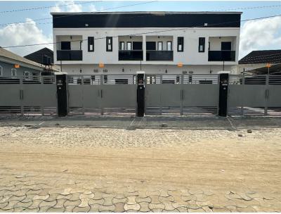 Self Compound Brand New 3 Bedrooms Terrace, Sangotedo, Ajah, Lagos, Terraced Duplex for Sale