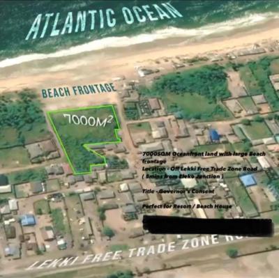 Distress 7810sqm Land, Lekki Free Trade Zone, Eleko, Ibeju Lekki, Lagos, Mixed-use Land for Sale