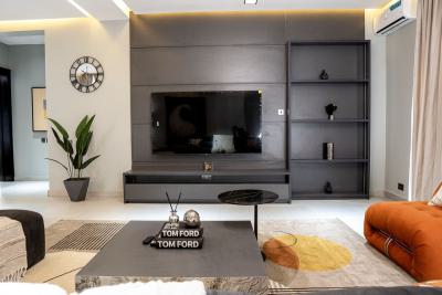 Modern 2 Bedroom Serviced Apartment, Tiffany Apartment, Lekki Phase 1, Lekki, Lagos, Flat / Apartment Short Let