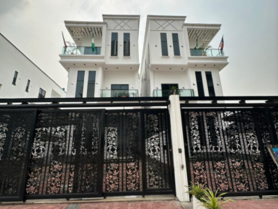 Exquisite 4 Bedroom Detached Duplex with Swimming Pool and Bq, Ikate, Lekki, Lagos, Detached Duplex for Sale