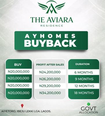 Invest and Earn 9-81 Roi From 3- 18months, Ayetoro, Ibeju Lekki, Lagos, Mixed-use Land for Rent