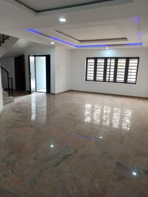 Brand 4 Bedroom Terrace with Bq Pool Study Room Play Ground, Good Area, Ologolo, Lekki, Lagos, Terraced Duplex for Rent