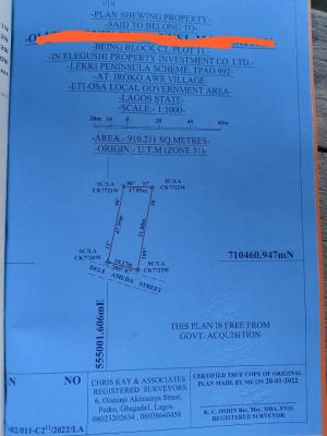 Residential Land, Ilasan, Ikate Elegushi, Lekki, Lagos, Residential Land Joint Venture