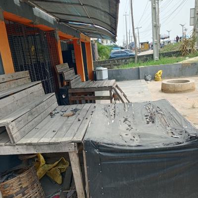 a Sharp and Serene Shop (downstairs) Facing The Lekki-epe Expressway R, Sangotedo Ajah-lekki, Sangotedo, Ajah, Lagos, Shop for Rent